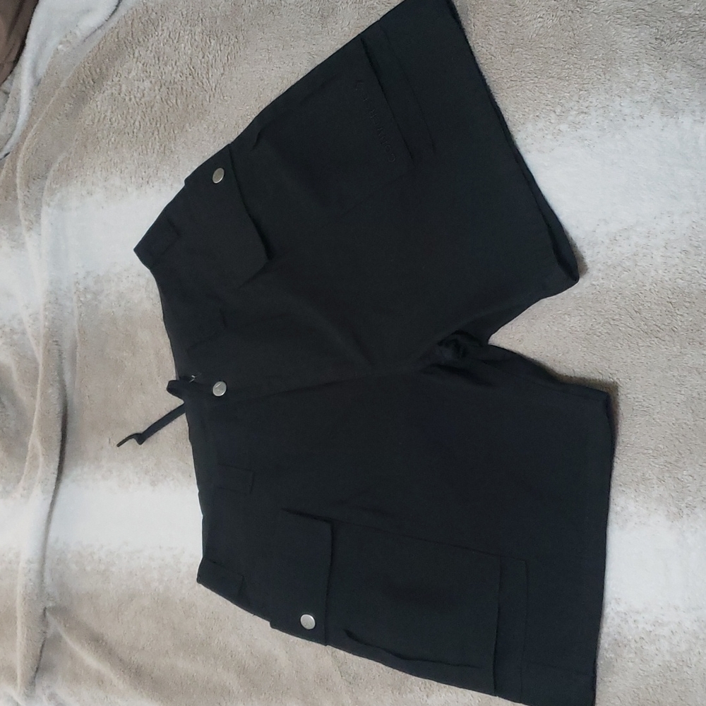 Lot of 2 Converse Black Cargo Shorts Men Size 31